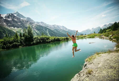 Aktives Bergsommer Erlebnis.